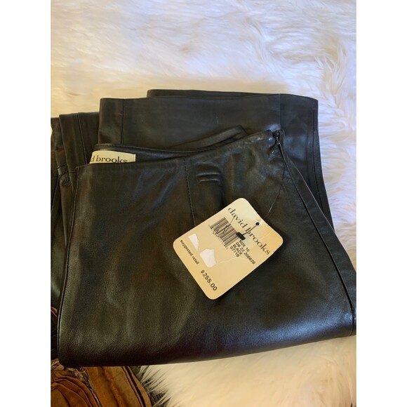 NWT David Brooks leather pants - Picture 12 of 12